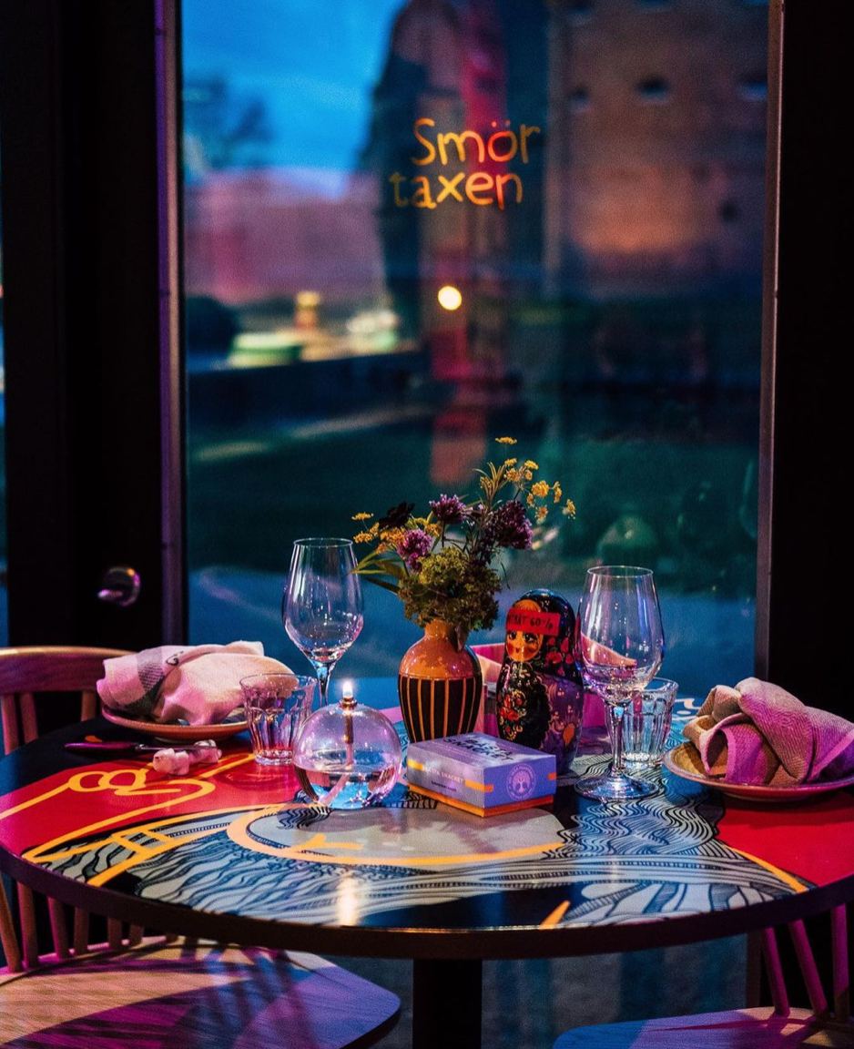 Smörtaxen restaurant in Landskrona, Sweden