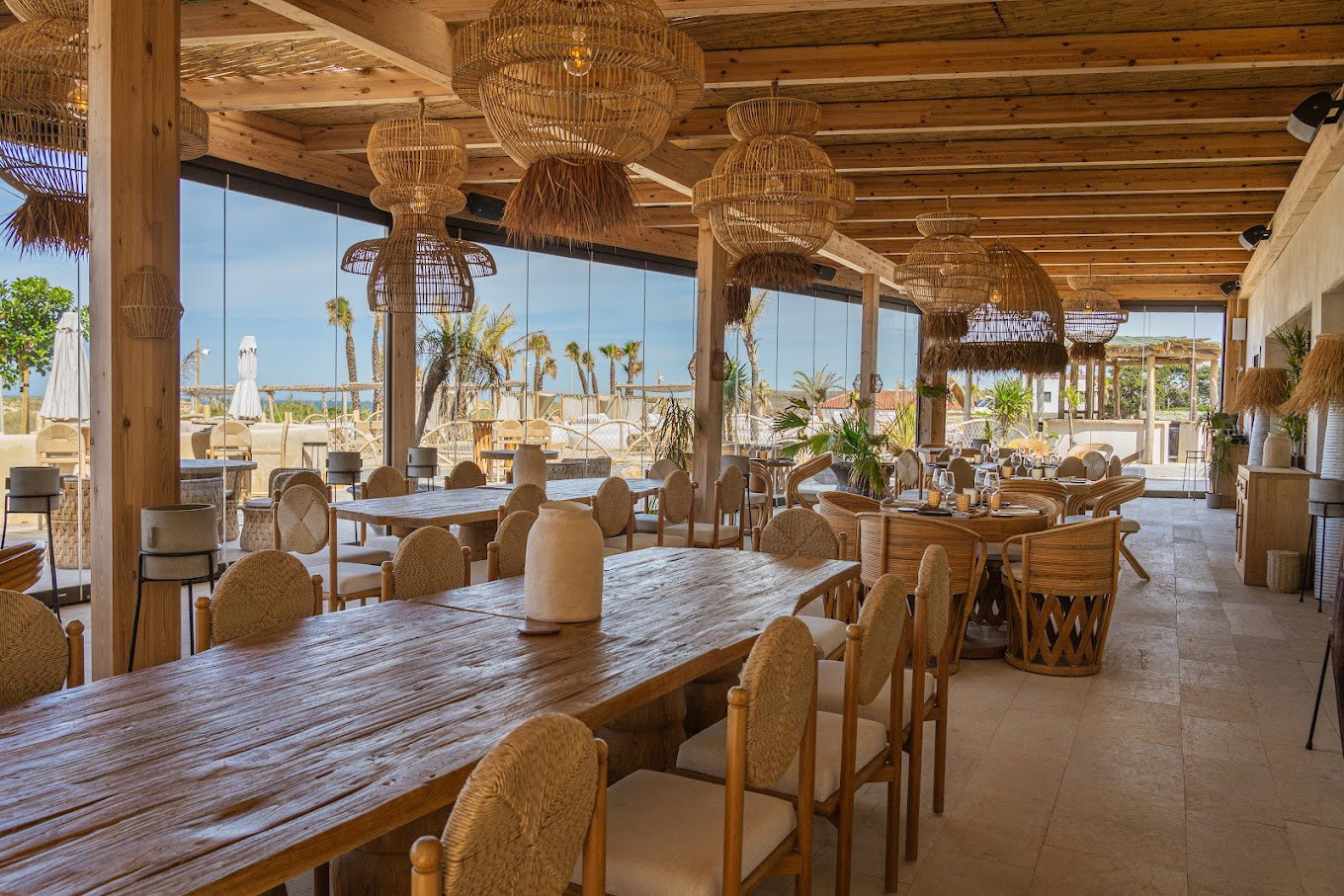 Valhalla Restaurante. Valhalla Gastro Beach Club, Vejer de la Frontera, Spain