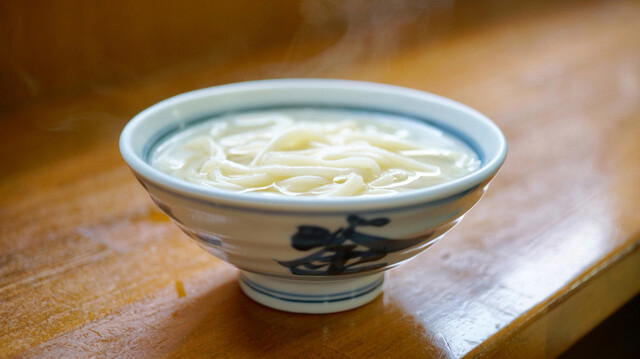 Kamaage Udon Nagata in Kano Ka restaurant in Zentsuji, Japan
