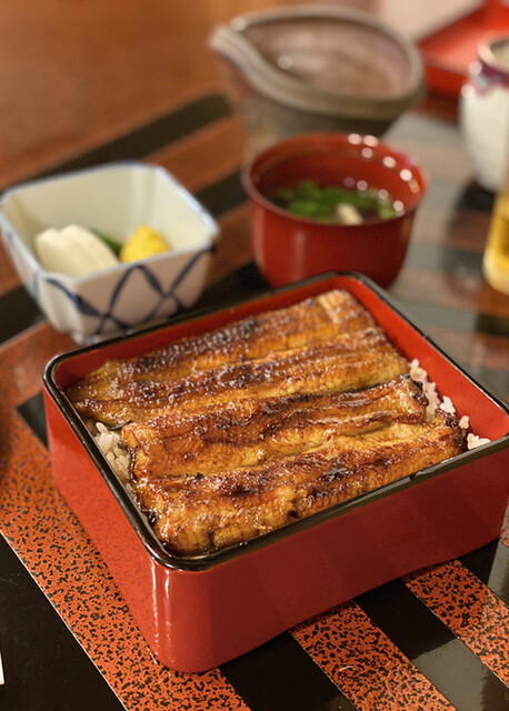Unagi Sakuraya restaurant in Mishima, Japan