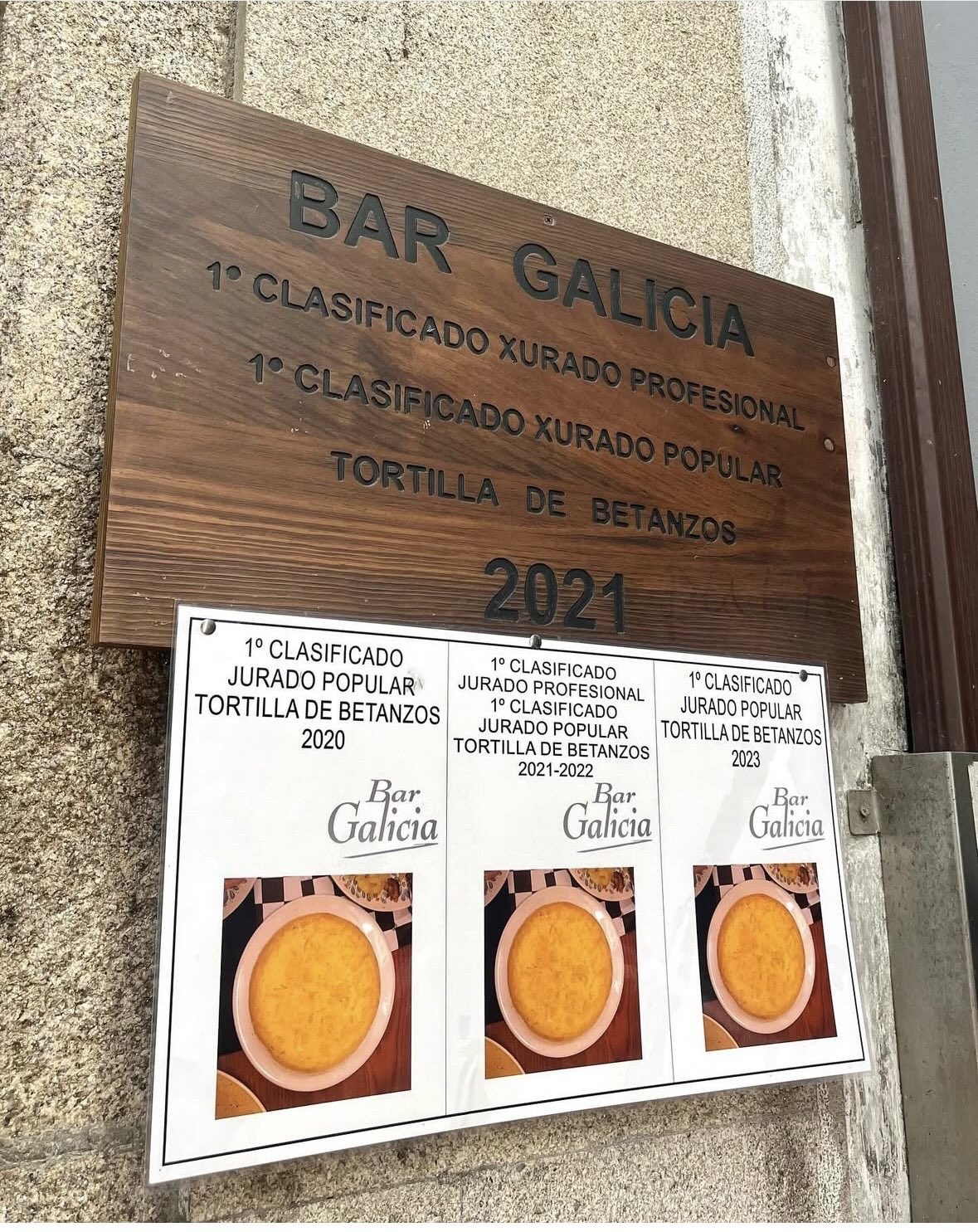 Bar Galicia, Betanzos, Spain