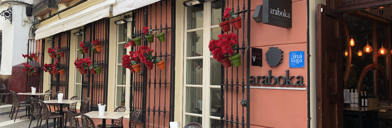 Araboka Centro, Restaurant in Málaga
