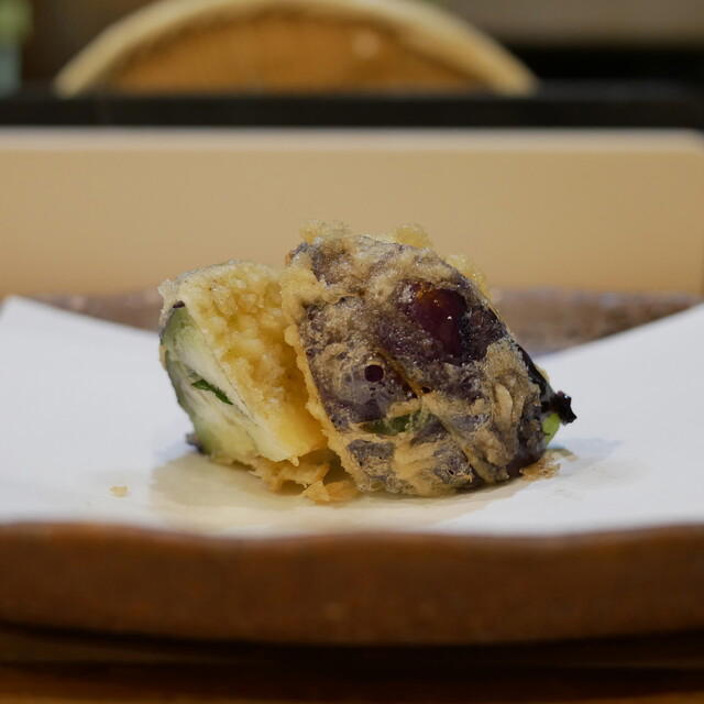 Tempura Azumi restaurant in Sendai, Japan