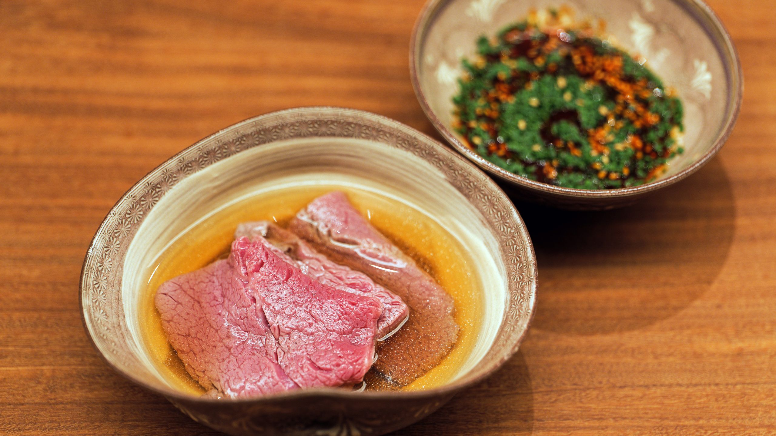 Yakatabune Izanagi restaurant in Tokyo, Japan