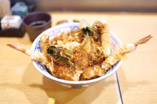 Tempura Kurokawa restaurant in Tokyo, Japan