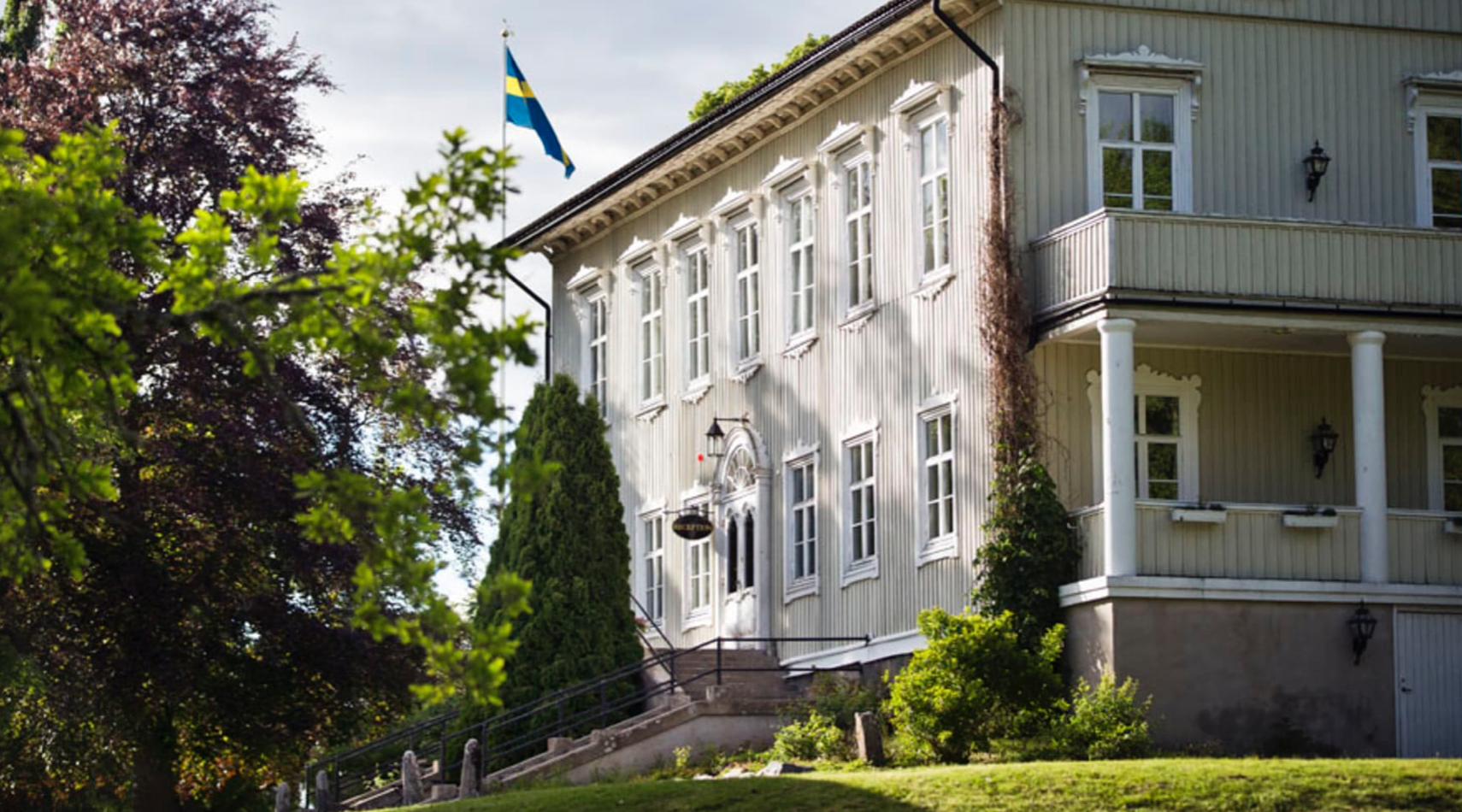 Krokstad Herrgård restaurant in Saffle, Sweden
