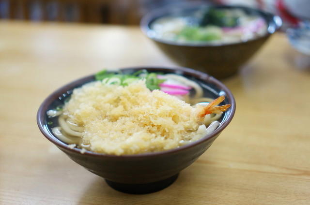 Teuchi Udon Tsuruya restaurant in Kanonji, Japan
