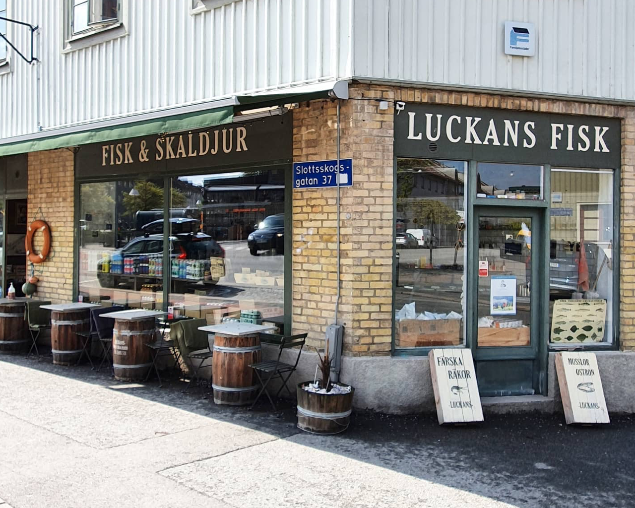 Luckans Fisk & Skaldjur restaurant in Gothenburg, Sweden