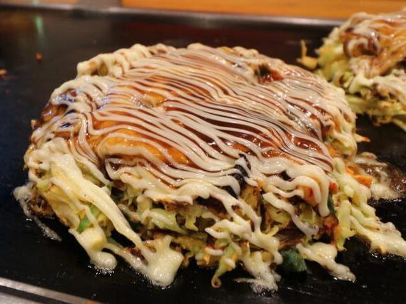 Okonomiyaki Omoni Honten, Osaka, Japan