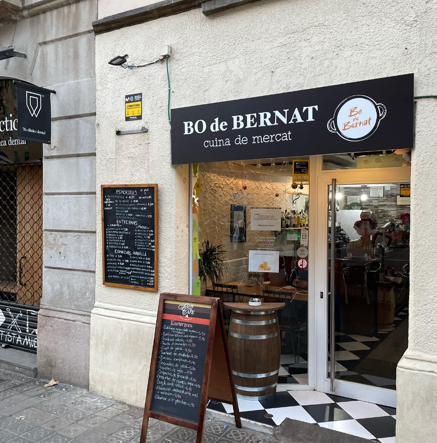 Bo de Bernat, Restaurant in Barcelona