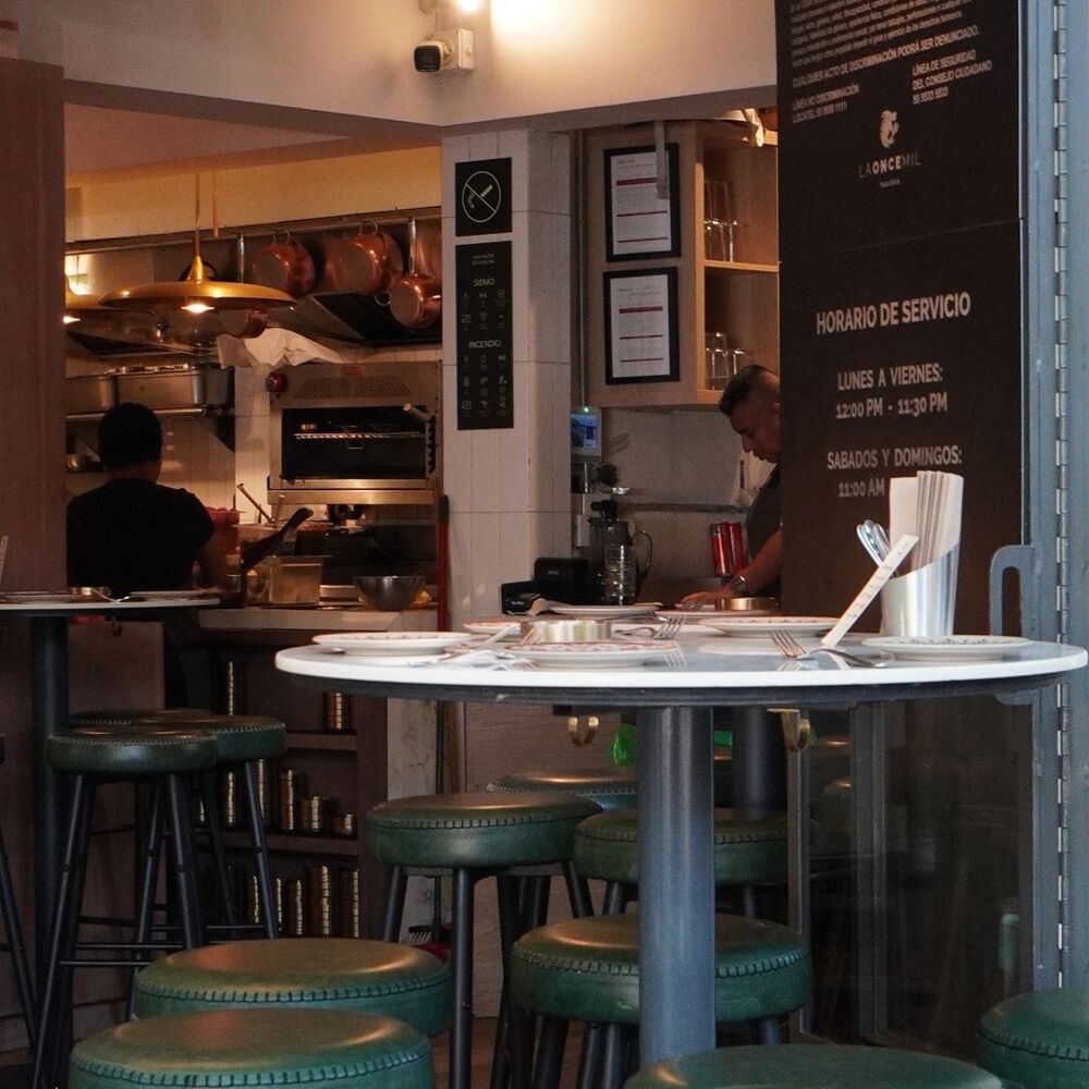 La Once Mil restaurant in Miguel Hildalgo