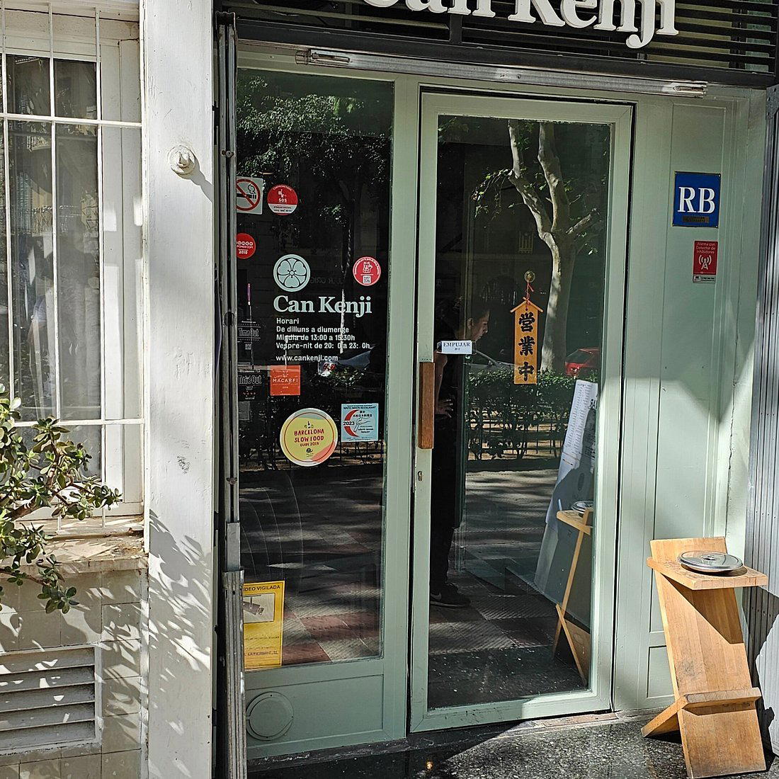 Can Kenji restaurant in Barcelona, Spain