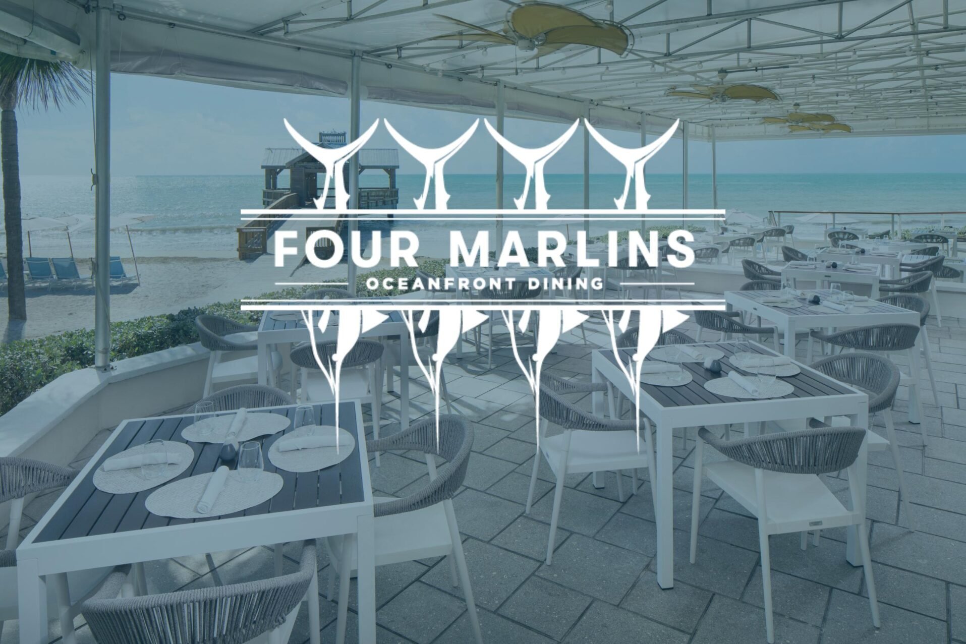Four Marlins Oceanfront Dining restaurant in Key West