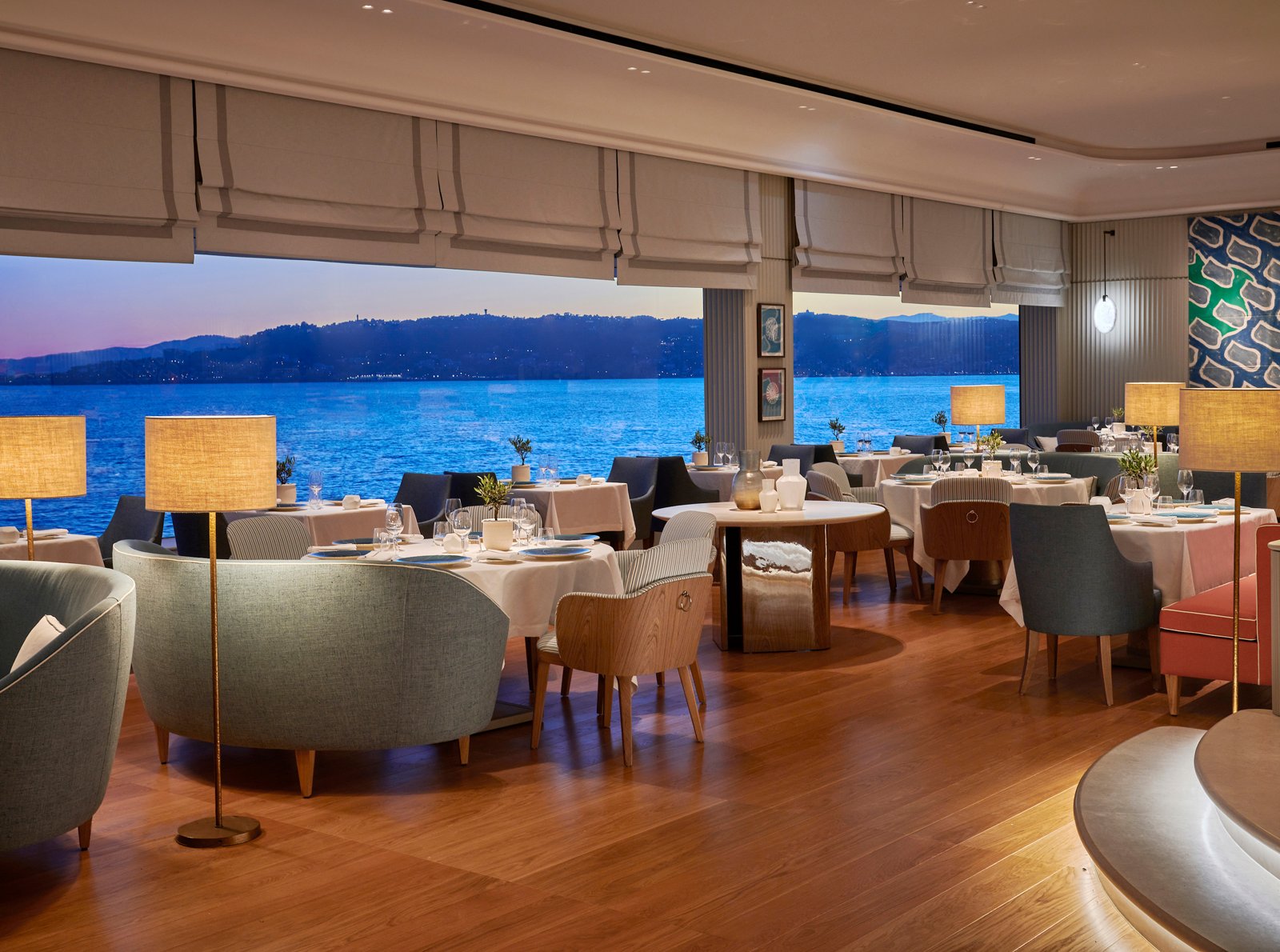 Louroc Restaurant, Cap d'Antibes, France