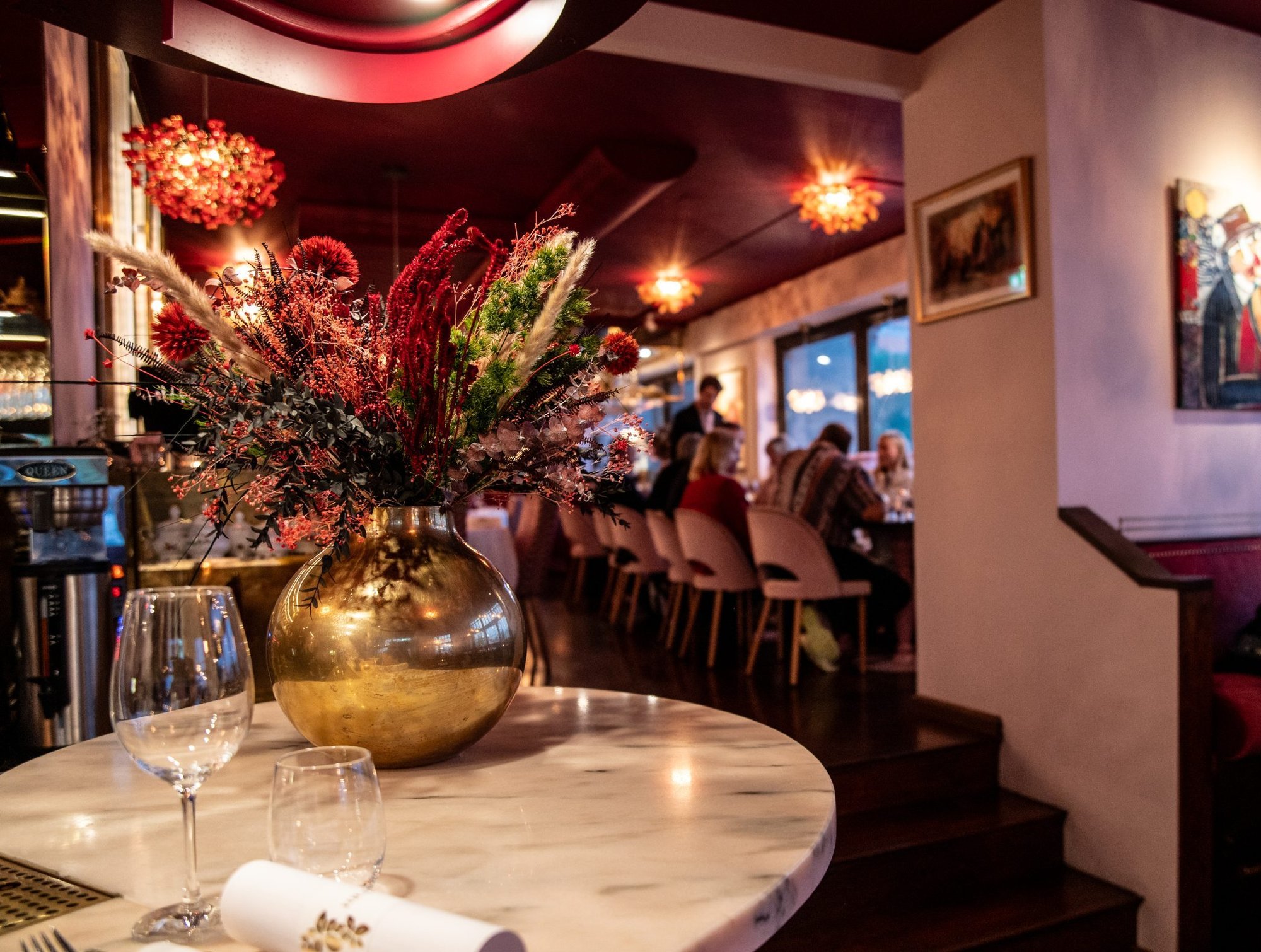 Tegelbacken restaurant in Stockholm, Sweden