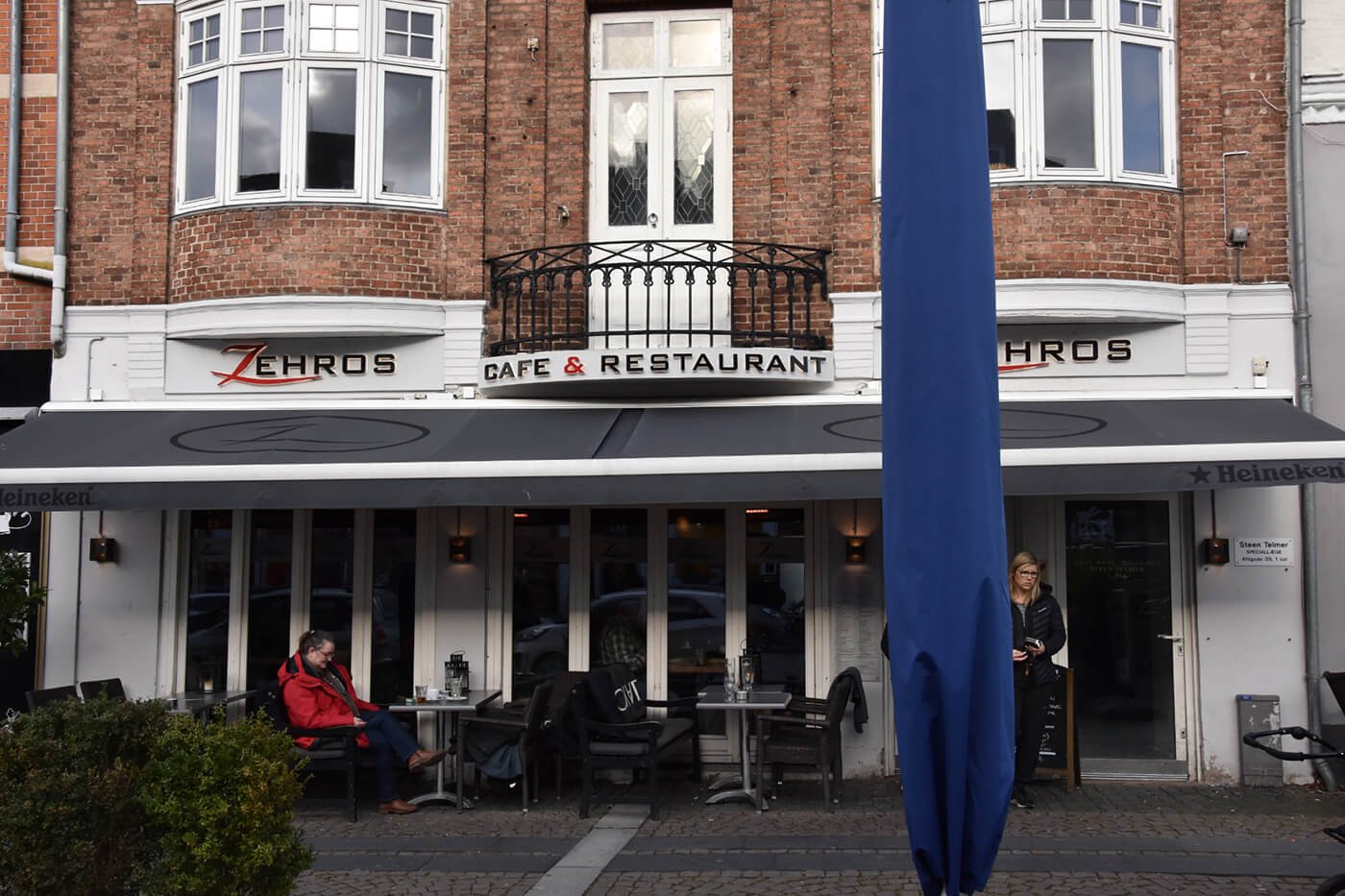 Cafe Zehros restaurant in Holb K, Denmark