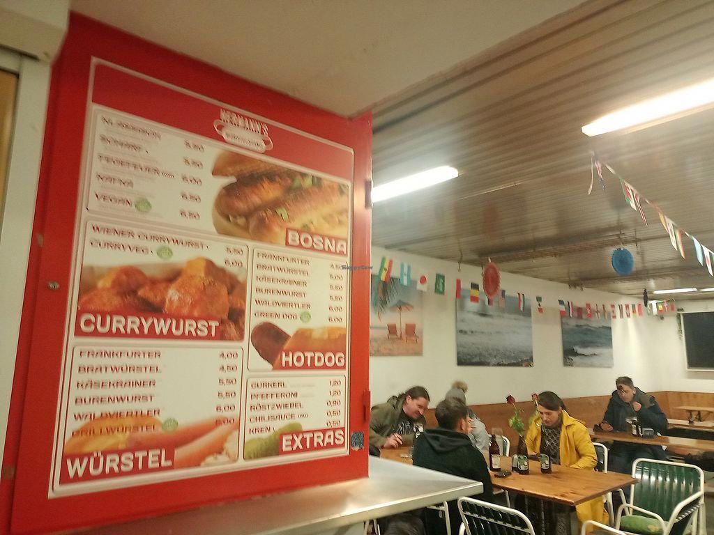 Hermann's Würstelstand restaurant in Vienna, Austria
