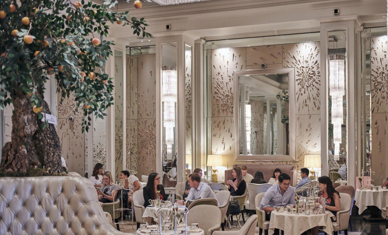 Palm Court at The Langham restaurant in London, United Kingdom