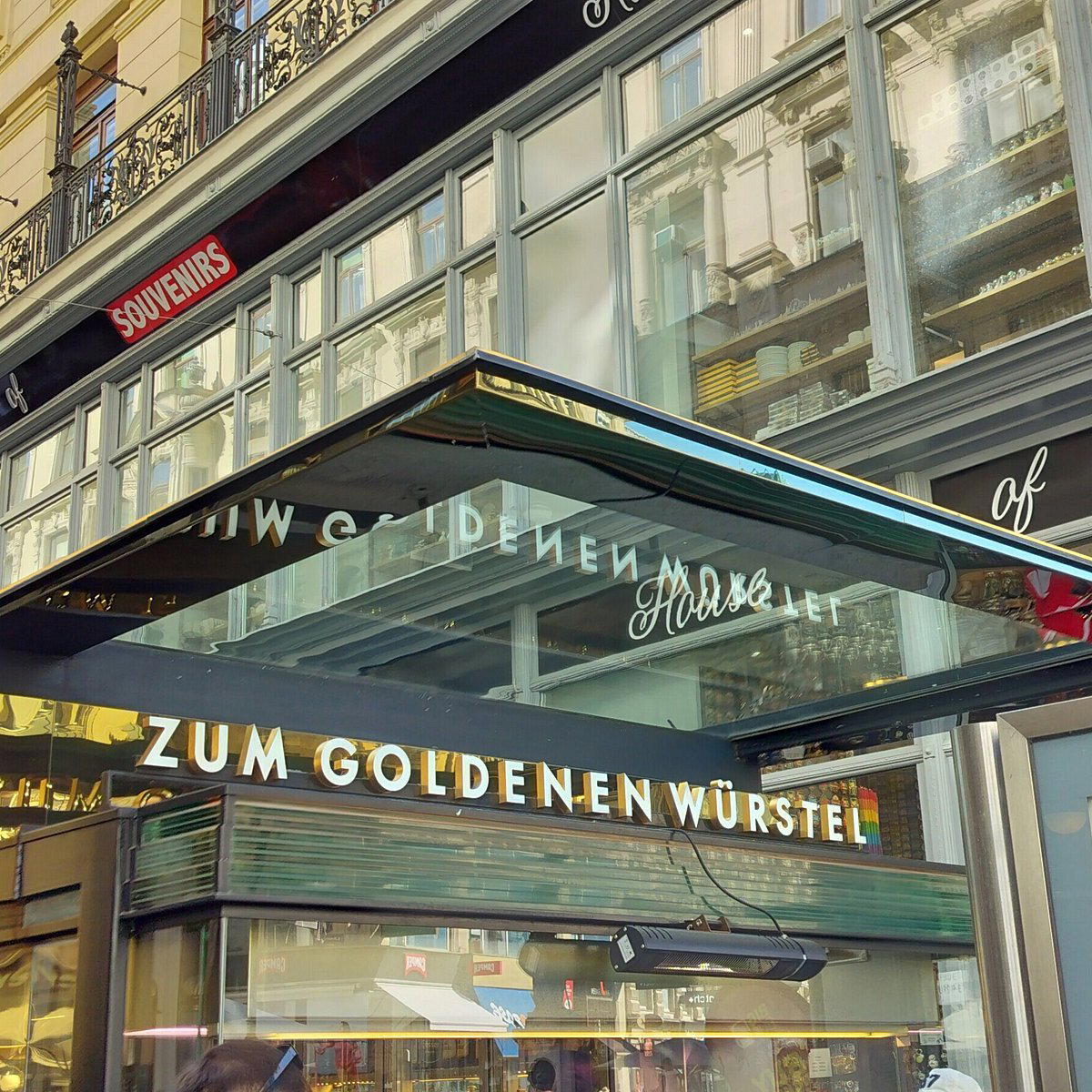 Zum Goldenen Würstel restaurant in Vienna, Austria