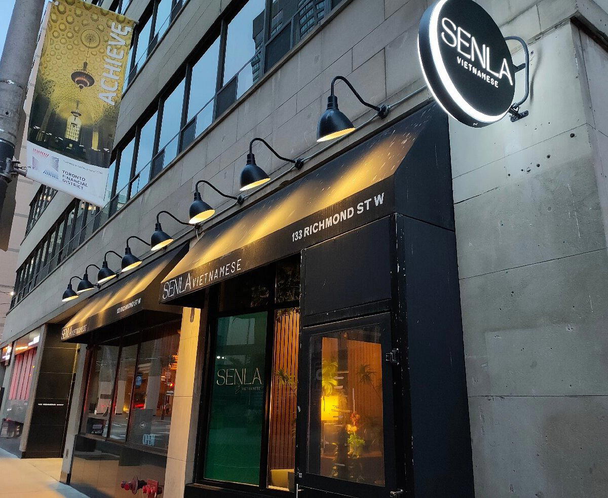 Senla restaurant in Toronto, Canada