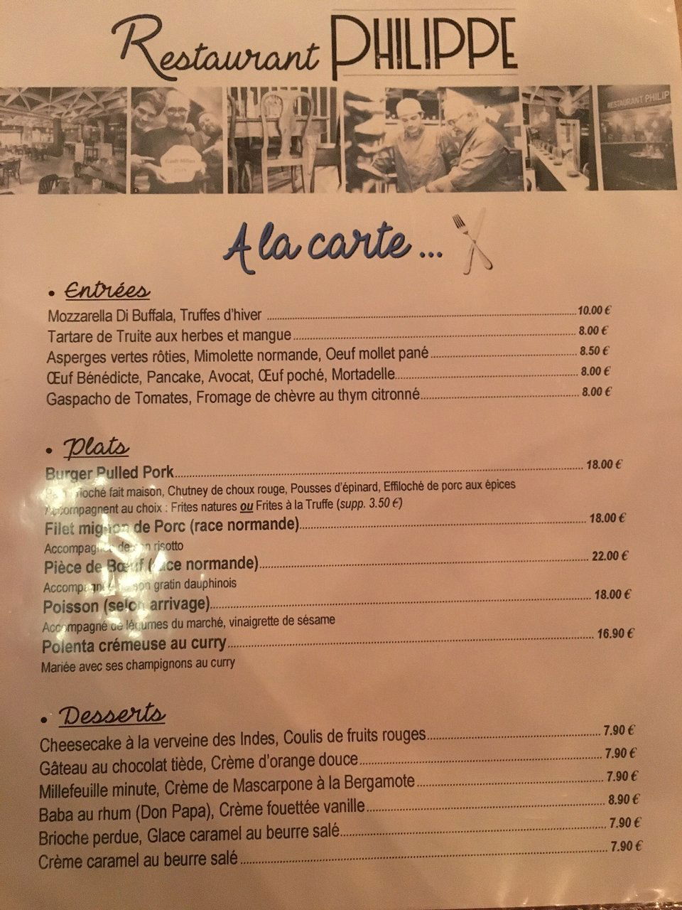 Chez Philippe, Restaurant in Rouen