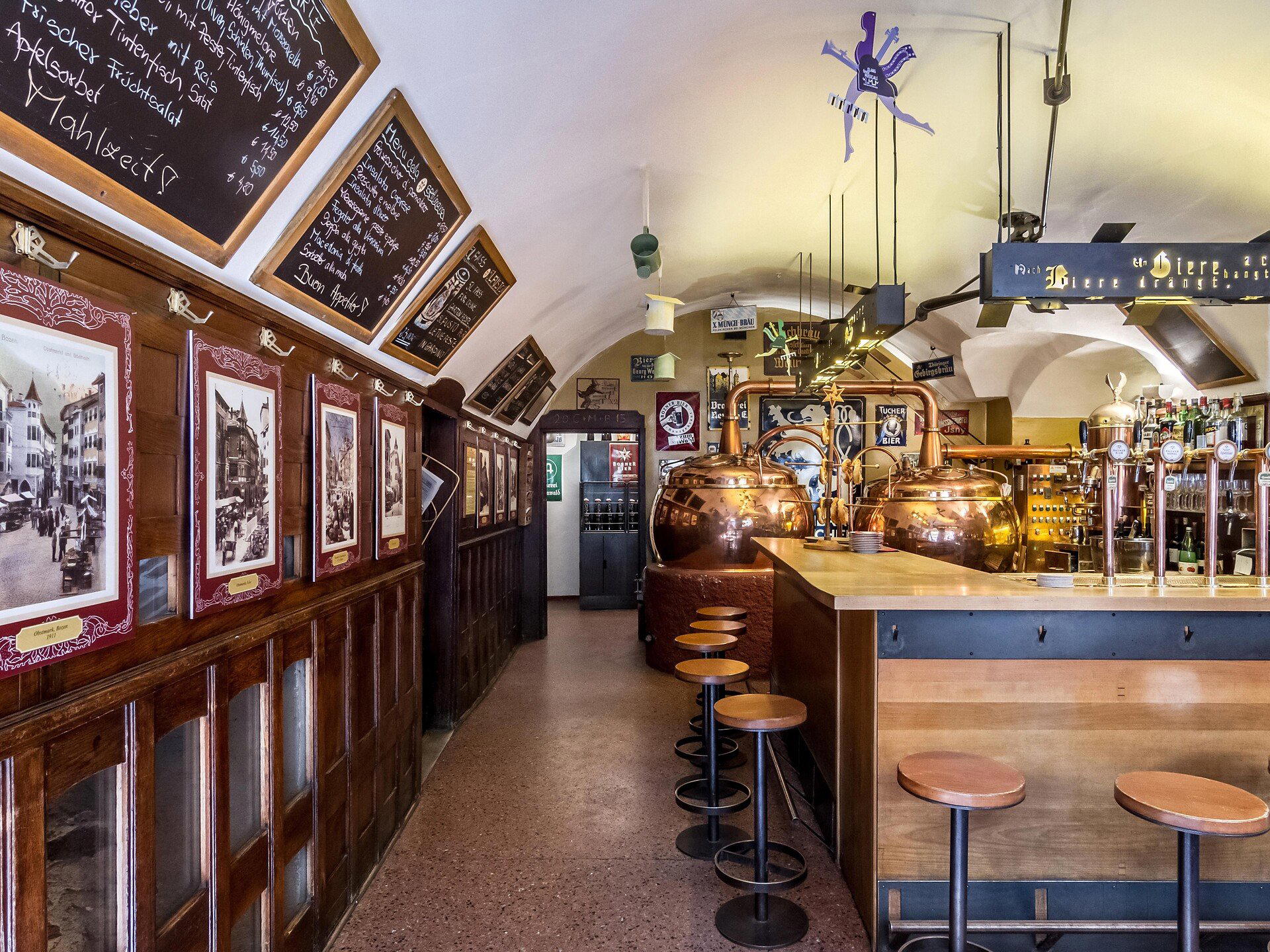 Hopfen & Co restaurant in Bolzano, Italy