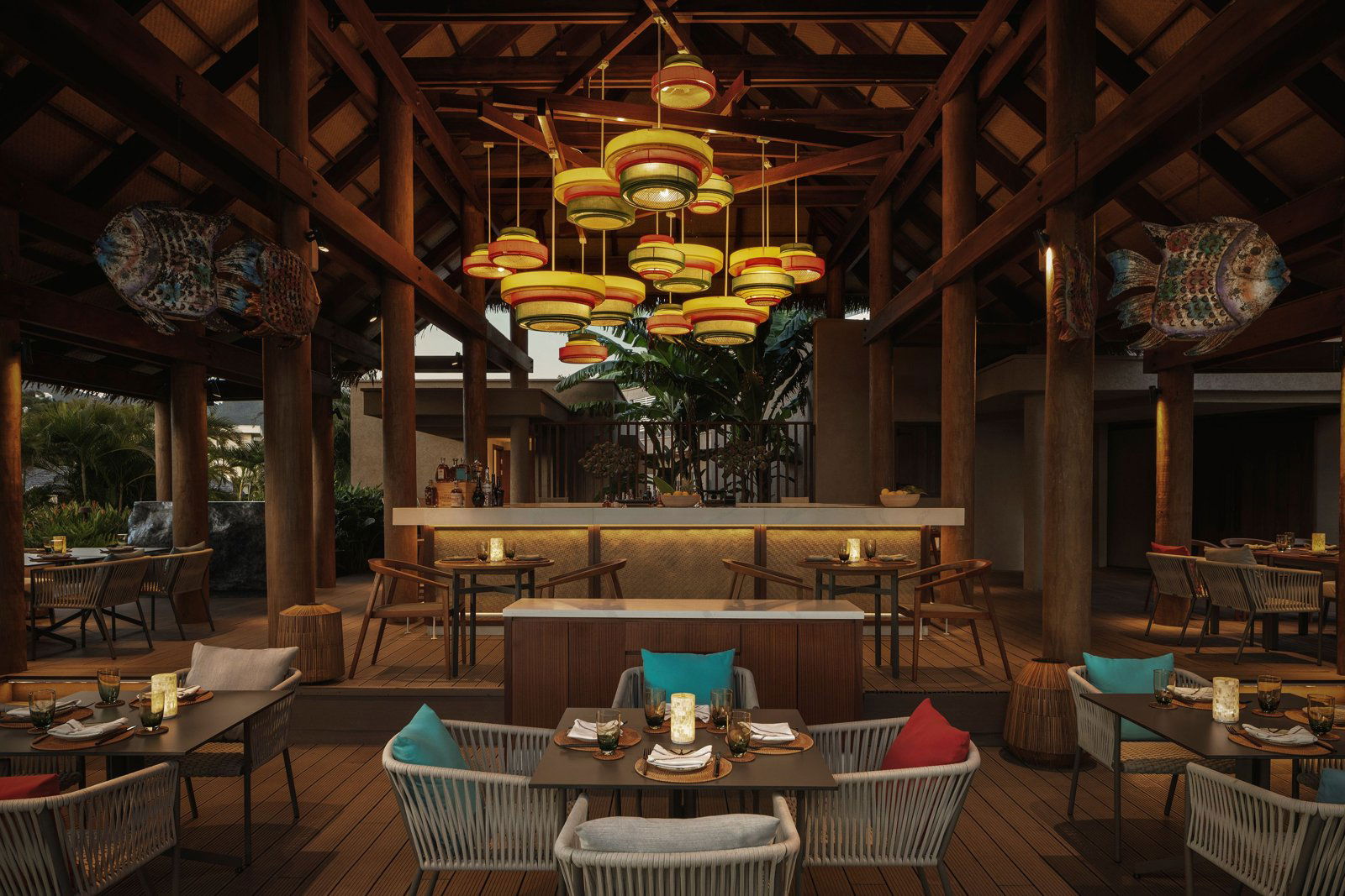 Seafire, Restaurant in La Sagesse