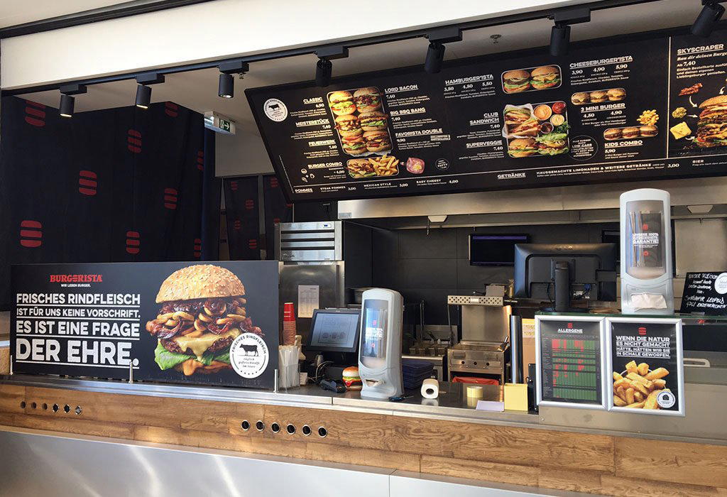 BURGERISTA restaurant in Vienna, Austria