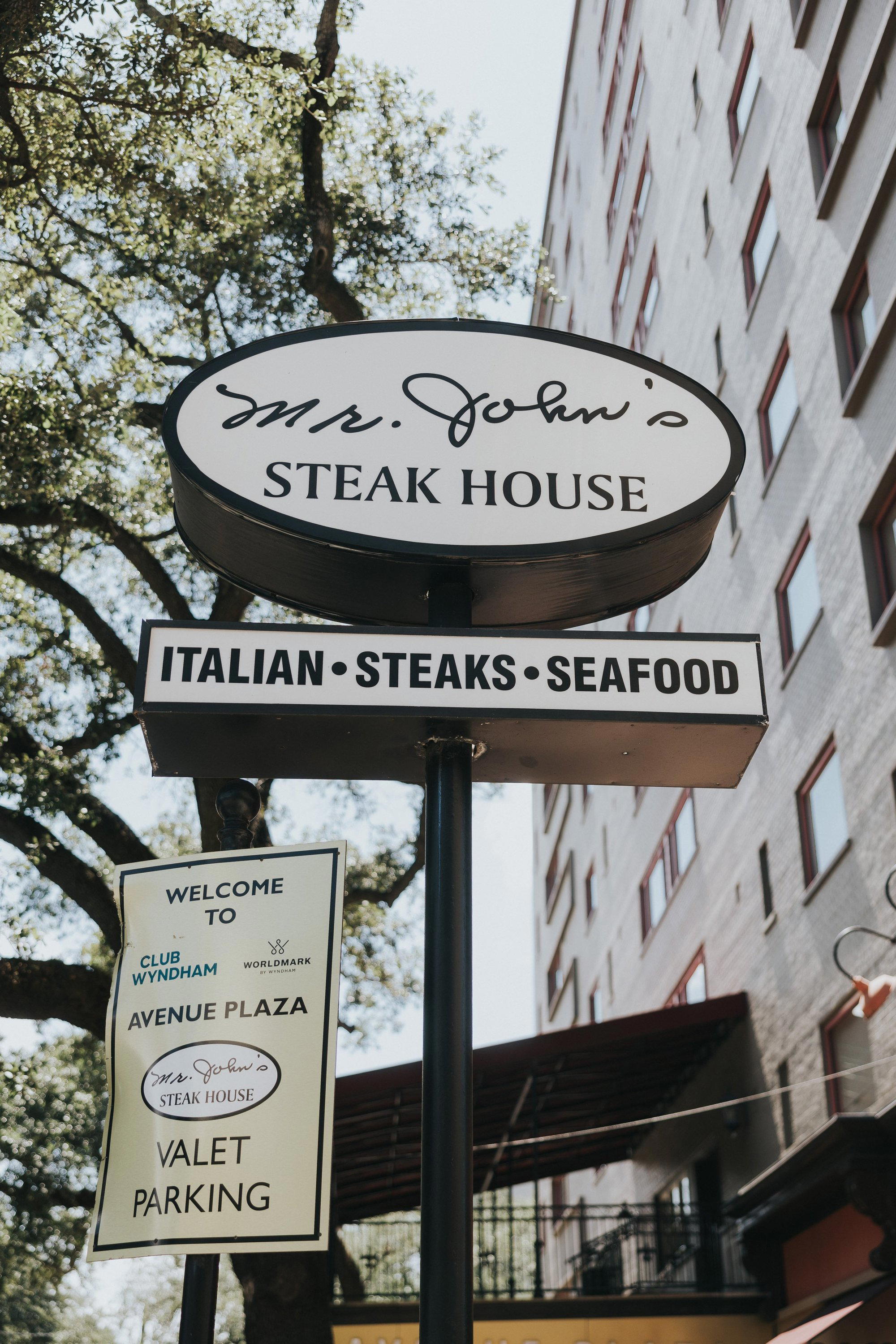 Mr. John's Steakhouse restaurant in New Orleans, United States