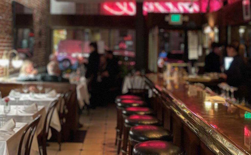 Le Central restaurant in San Francisco, United States