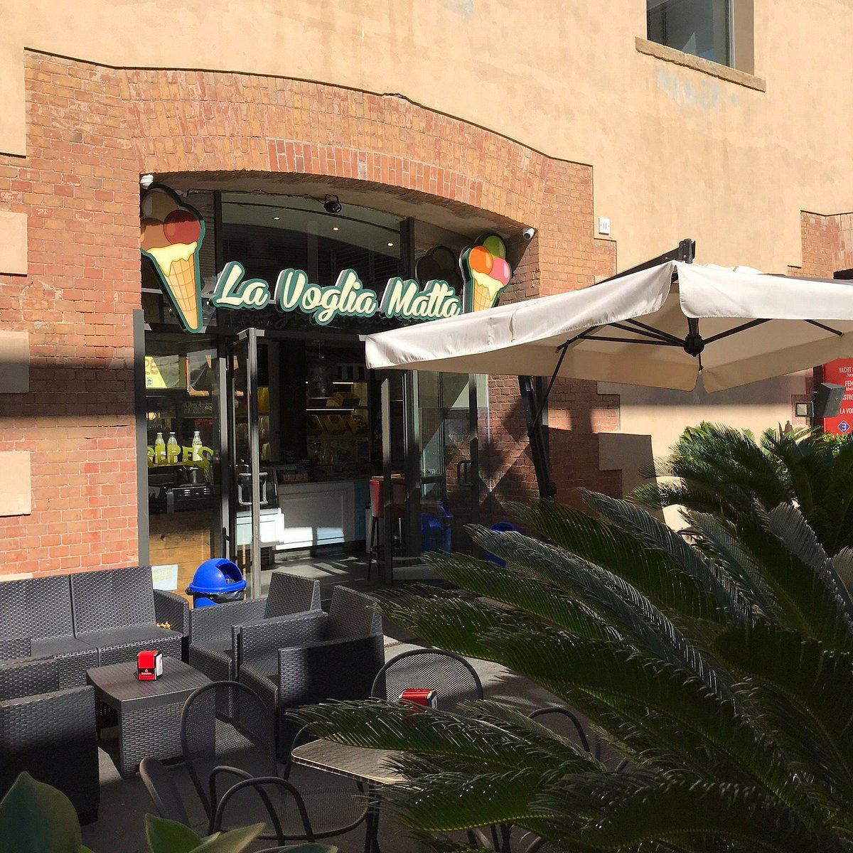 La Voglia Matta restaurant in Genoa, Italy
