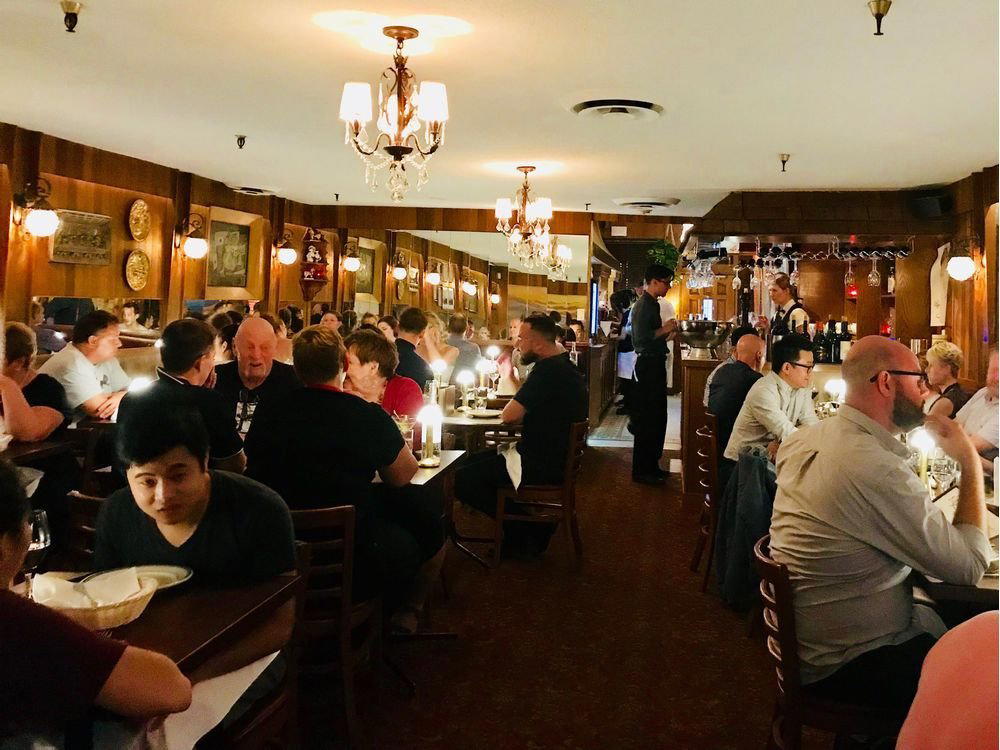 Pepino's Spaghetti House restaurant in Vancouver, Canada