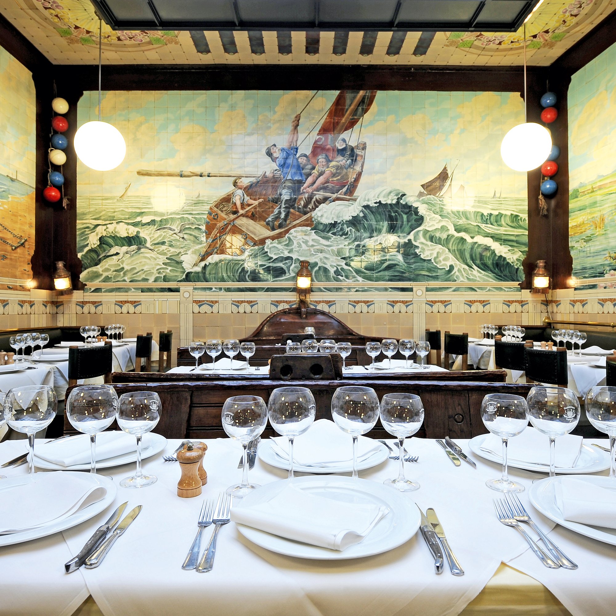 Vincent restaurant in Brussels, Belgium