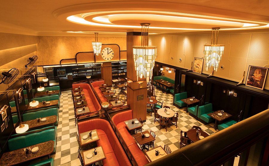 Dishoom Kensington restaurant in London, United Kingdom