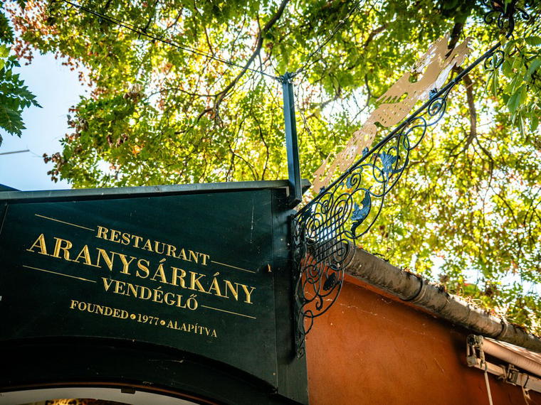 Aranysárkány Vendéglő, Szentendre, Hungary