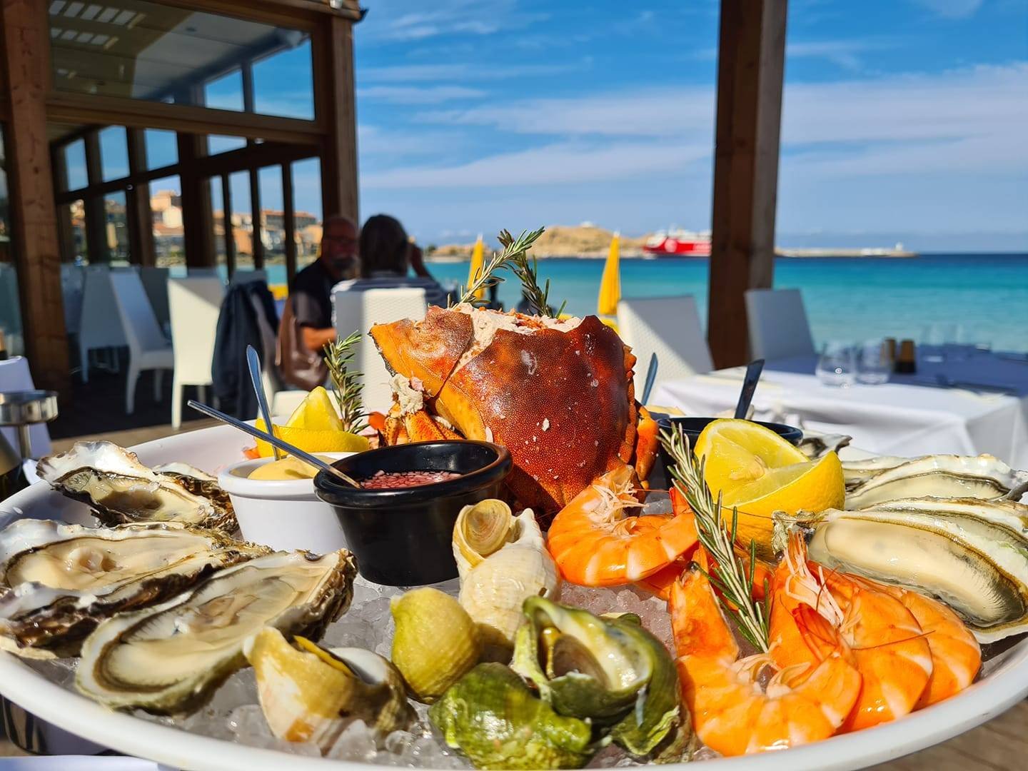 A Siesta restaurant in L Ile Rousse