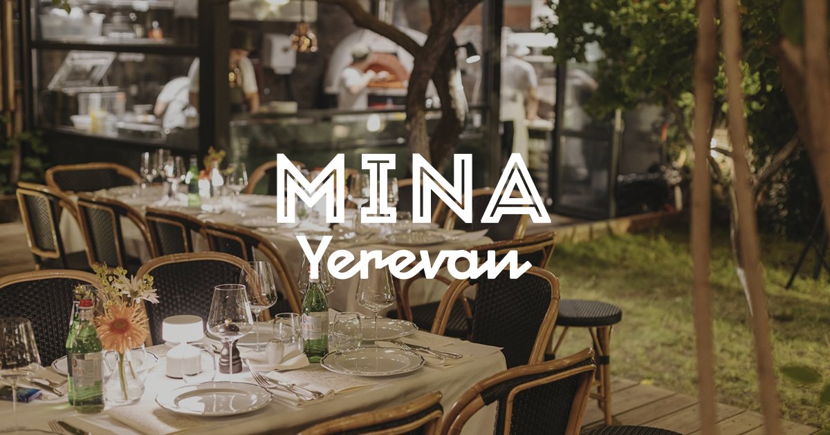Mina restaurant in Yerevan, Armenia
