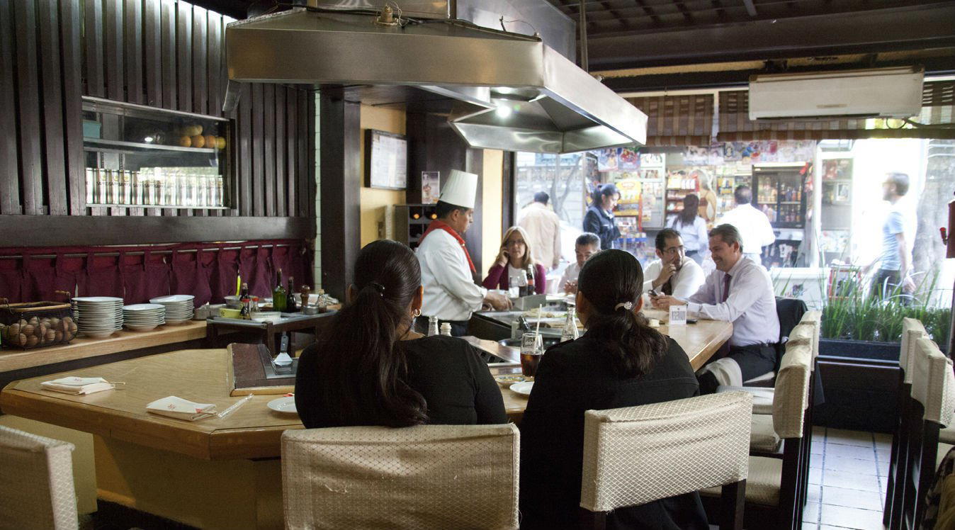 Mikado restaurant in Mexico City, Mexico