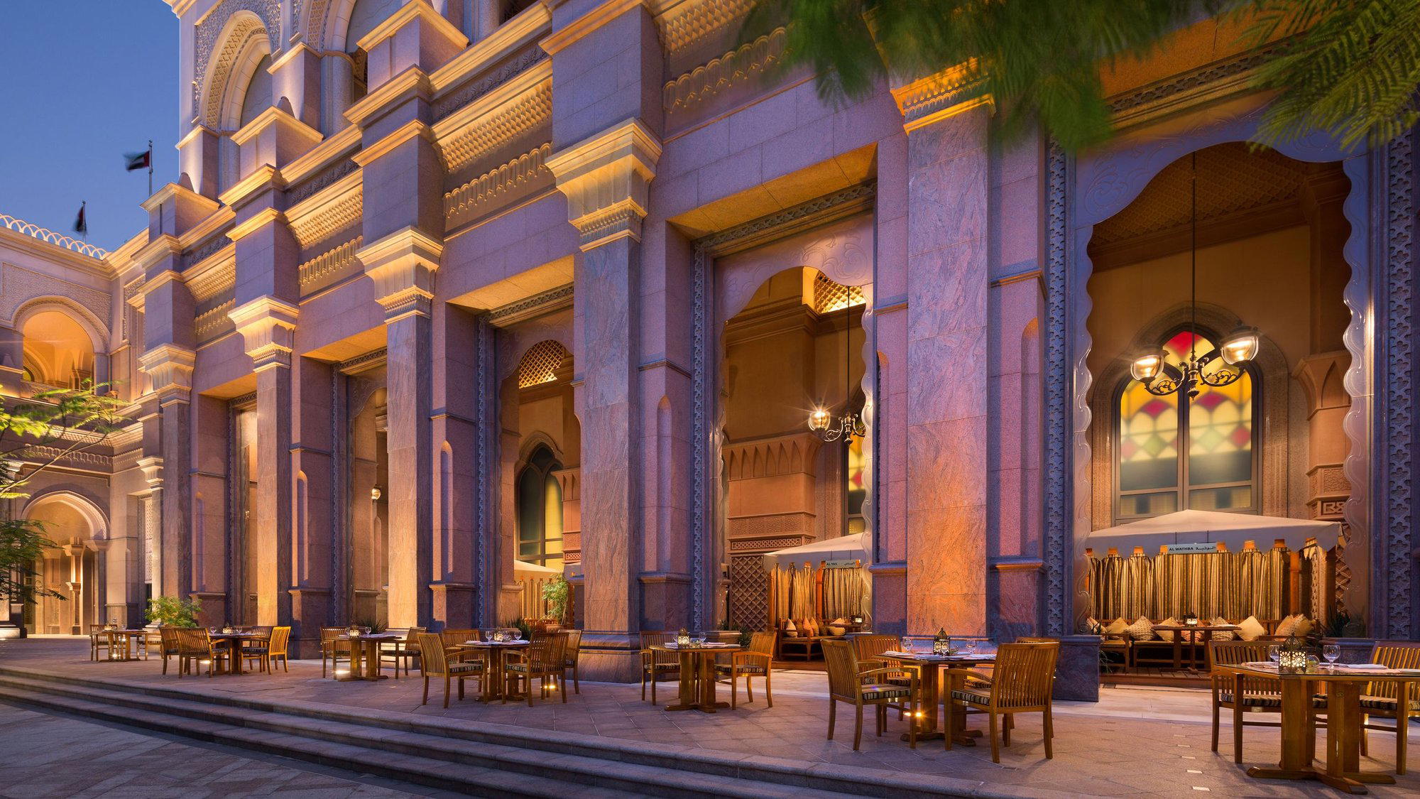 Mezlai restaurant in Abu Dhabi, United Arab Emirates
