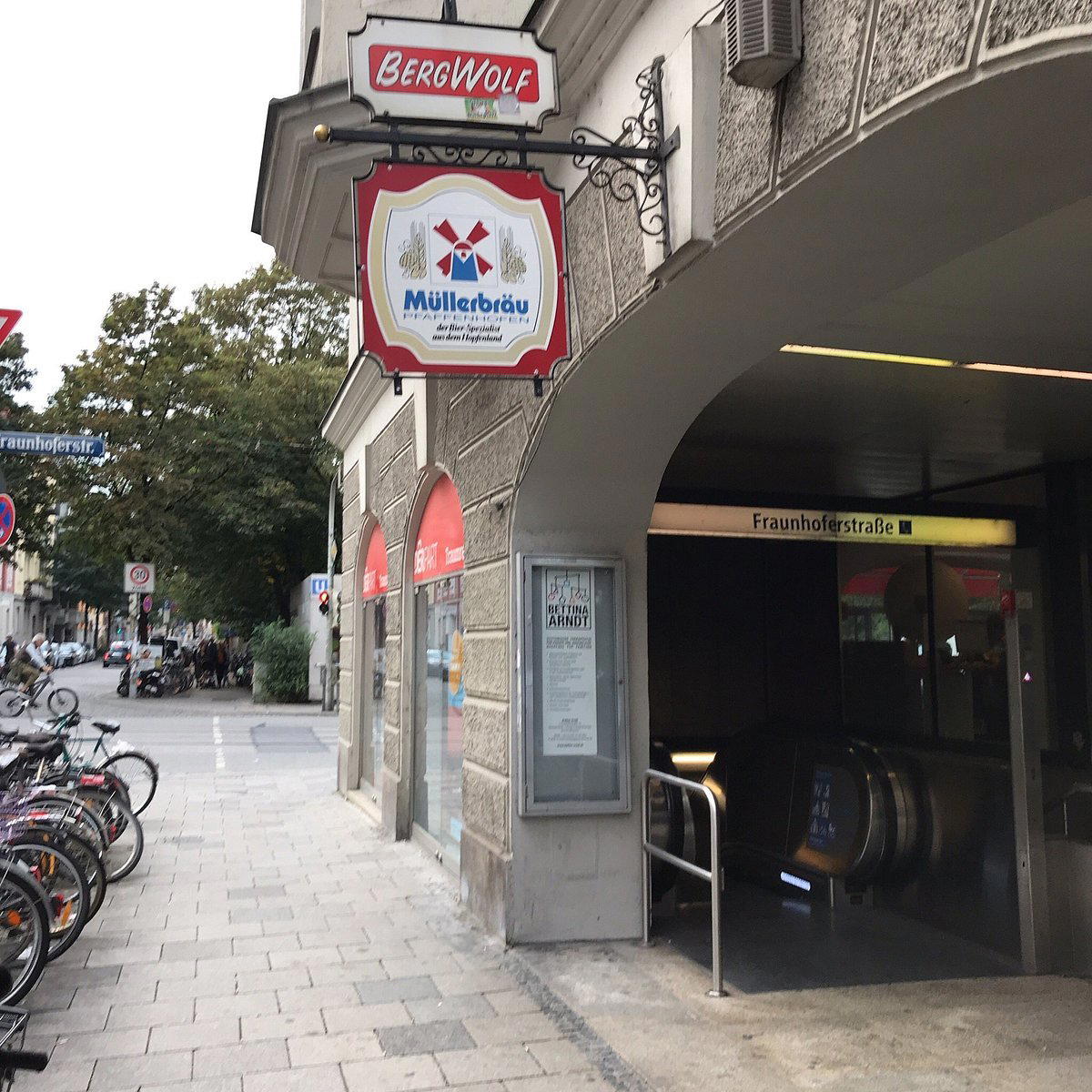 Bergwolf restaurant in Munich, Germany