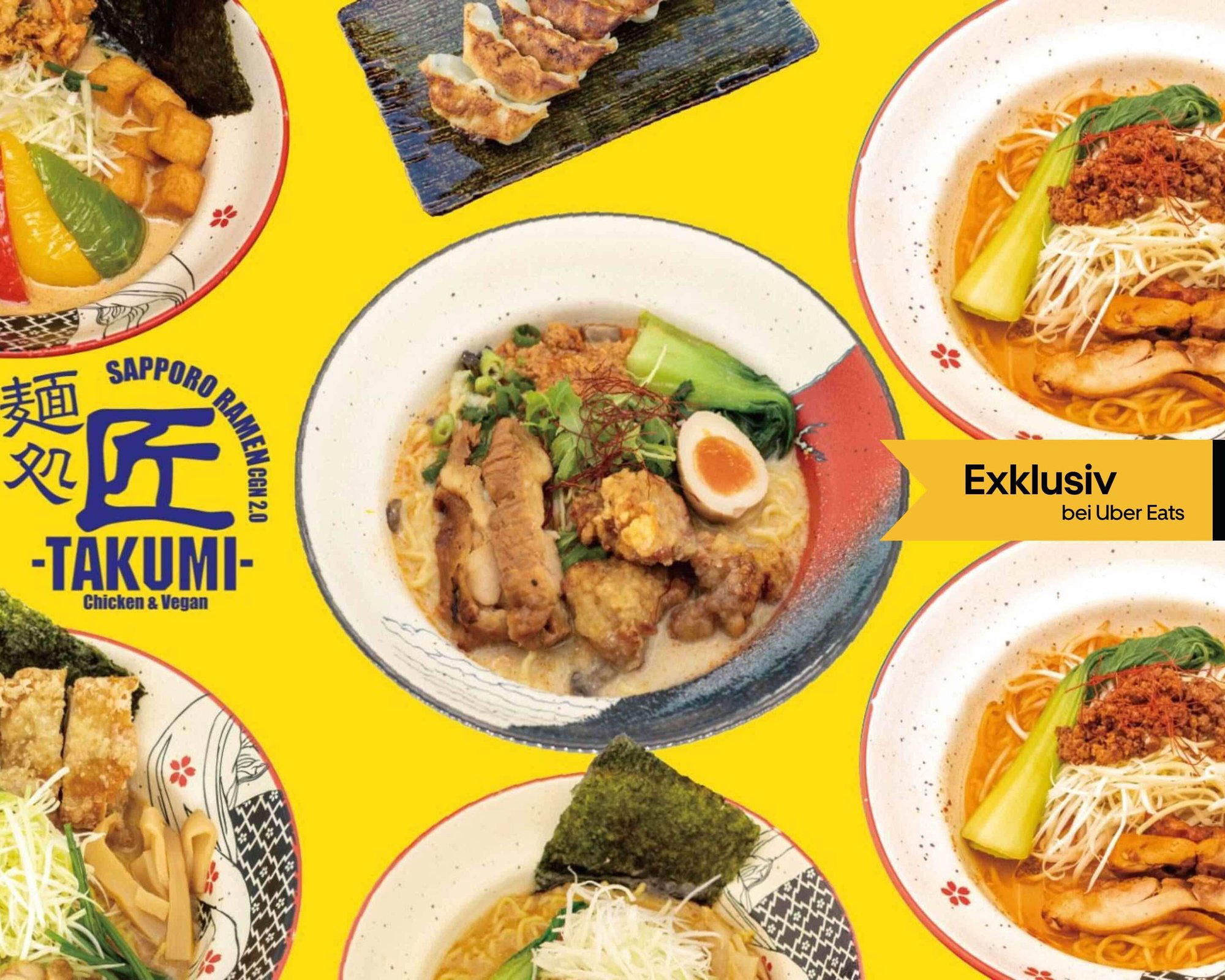 Takumi Chicken & Vegan Ramen restaurant in Cologne, Germany