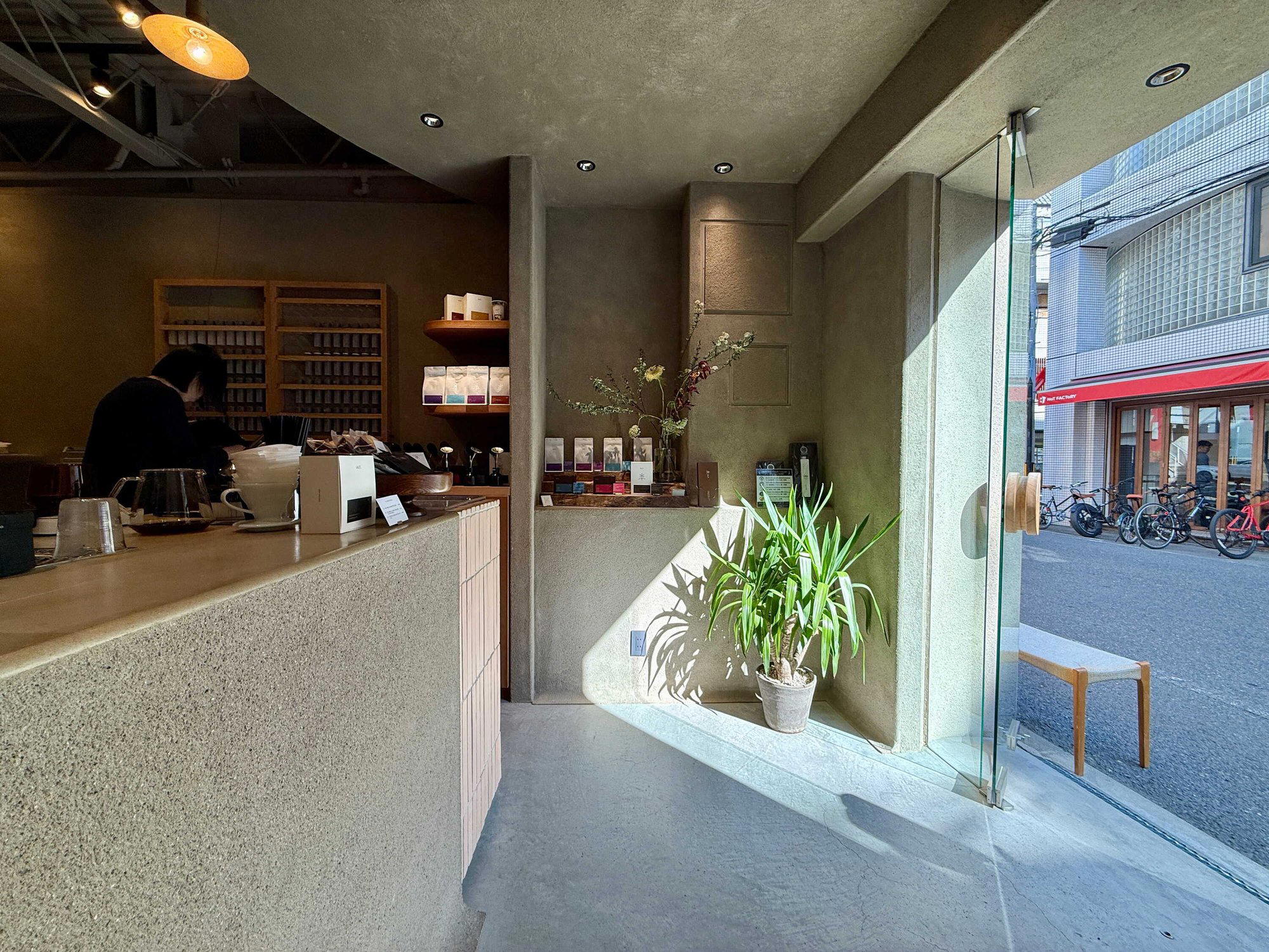 Ult Coffee Roasters restaurant in Osaka, Japan