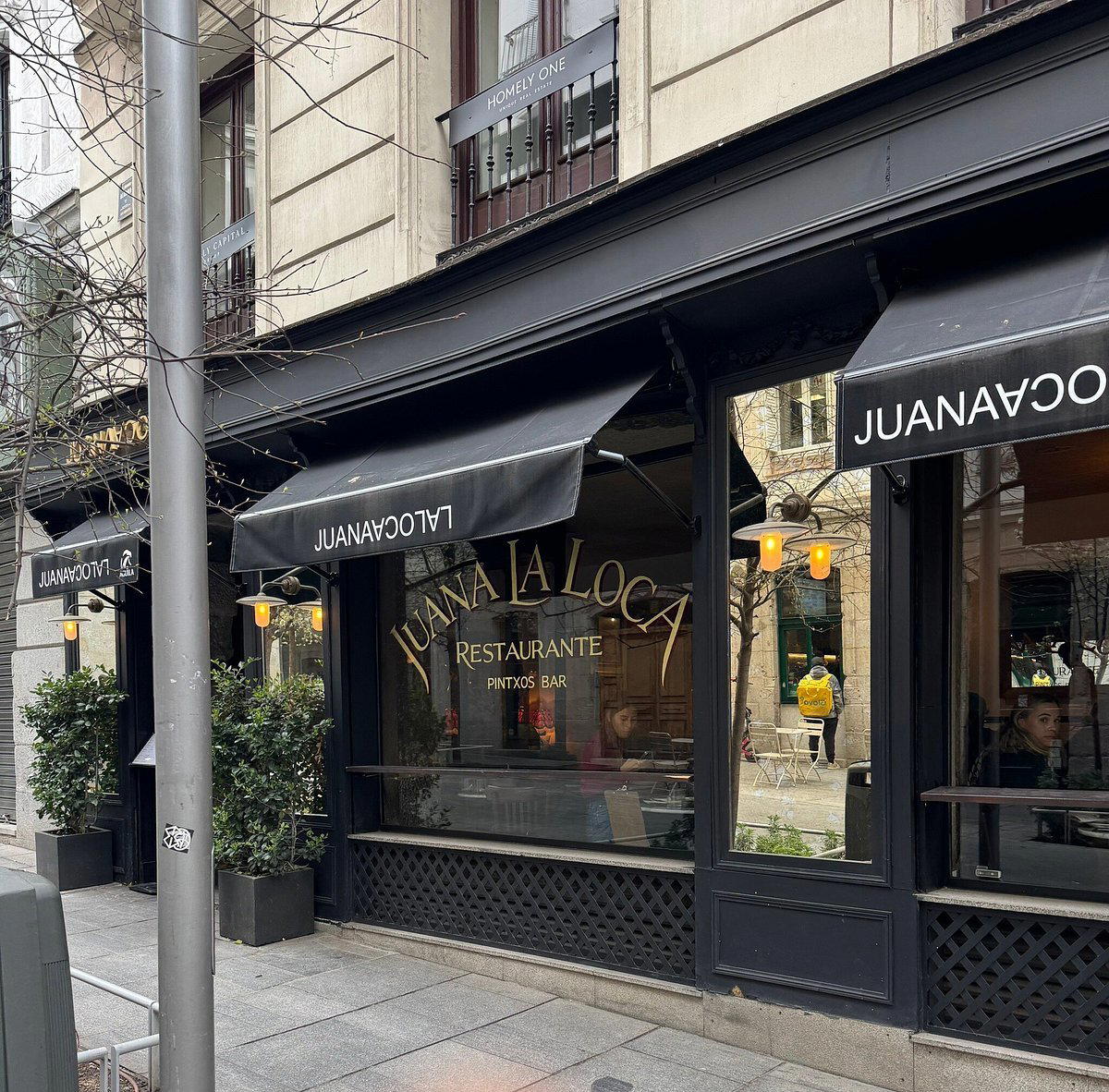 Juana La Loca restaurant in Madrid, Spain