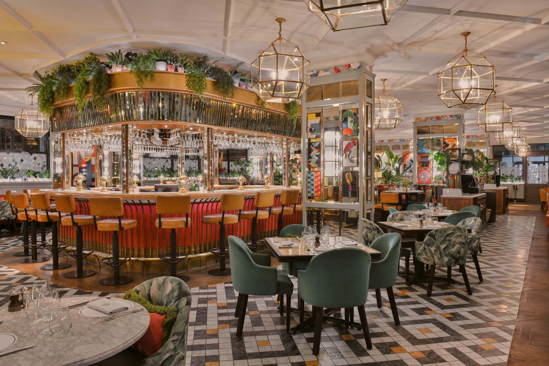 The Ivy Spinningfields Brasserie, Manchester restaurant in Manchester, United Kingdom