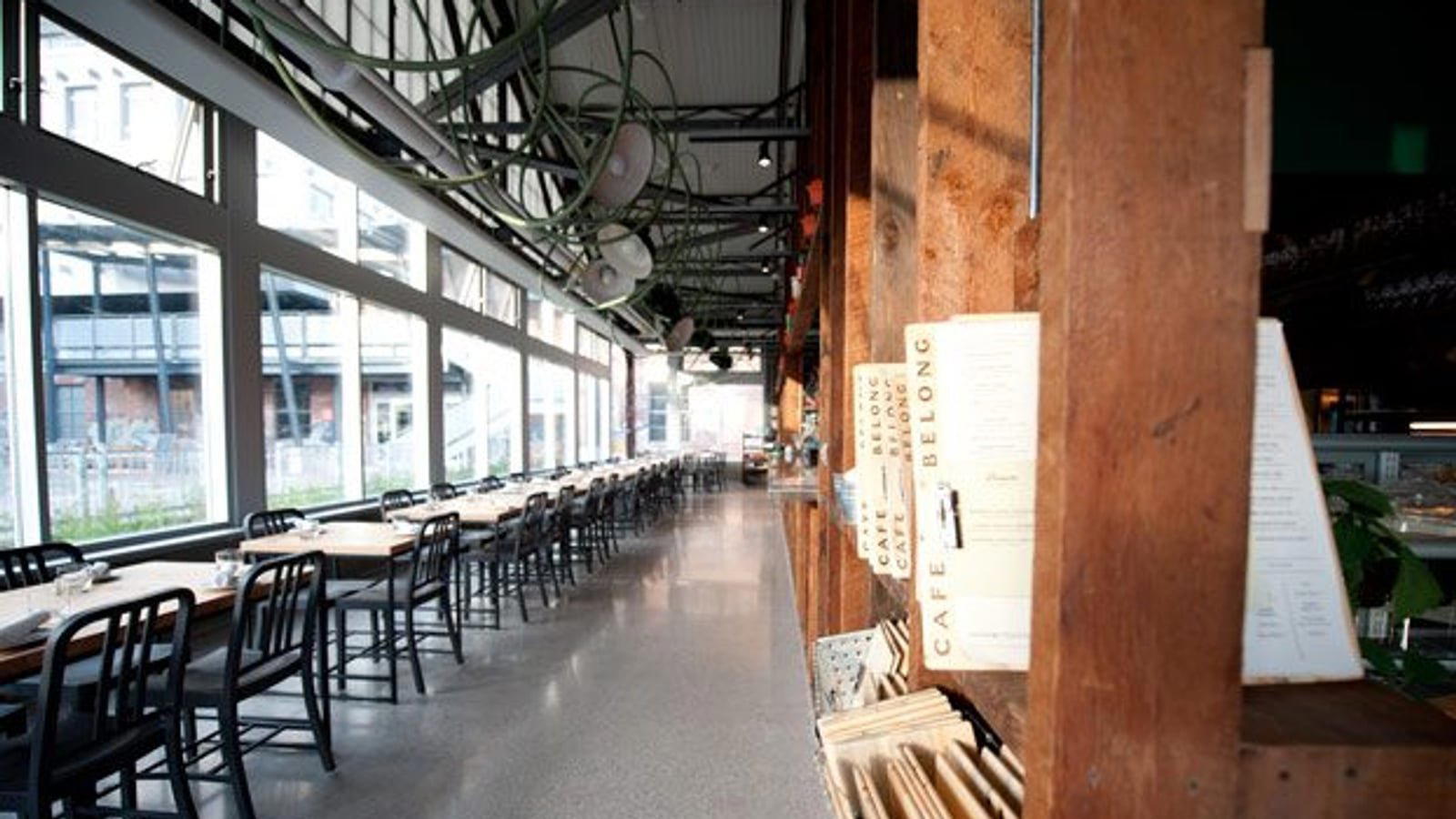 Cafe Belong restaurant in Toronto, Canada