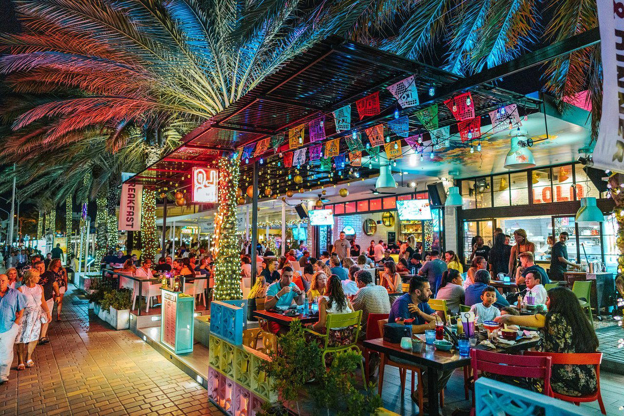 Lola Taqueria restaurant in Noord, Aruba