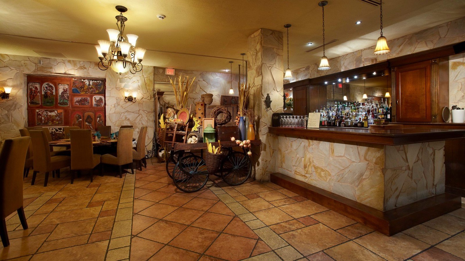 El Gaucho restaurant in Oranjestad, Aruba