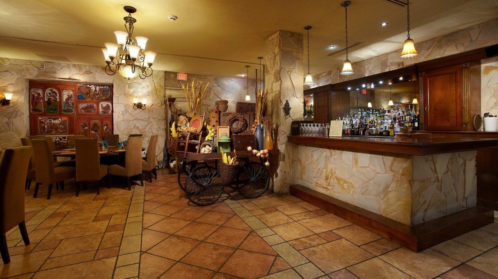 El Gaucho restaurant in Oranjestad, Aruba