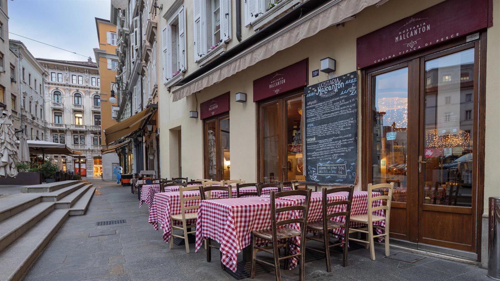 Hostaria Malcanton restaurant in Trieste, Italy