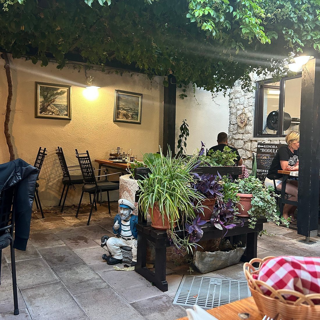 Bodulo restaurant in Pag, Croatia